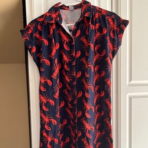 Like new Old Navy linen blend dress